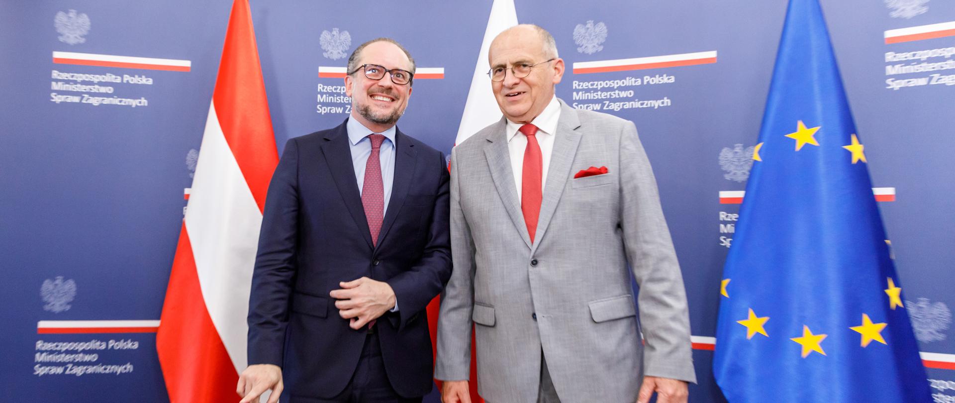 Wizyta szefa dyplomacji Austrii

