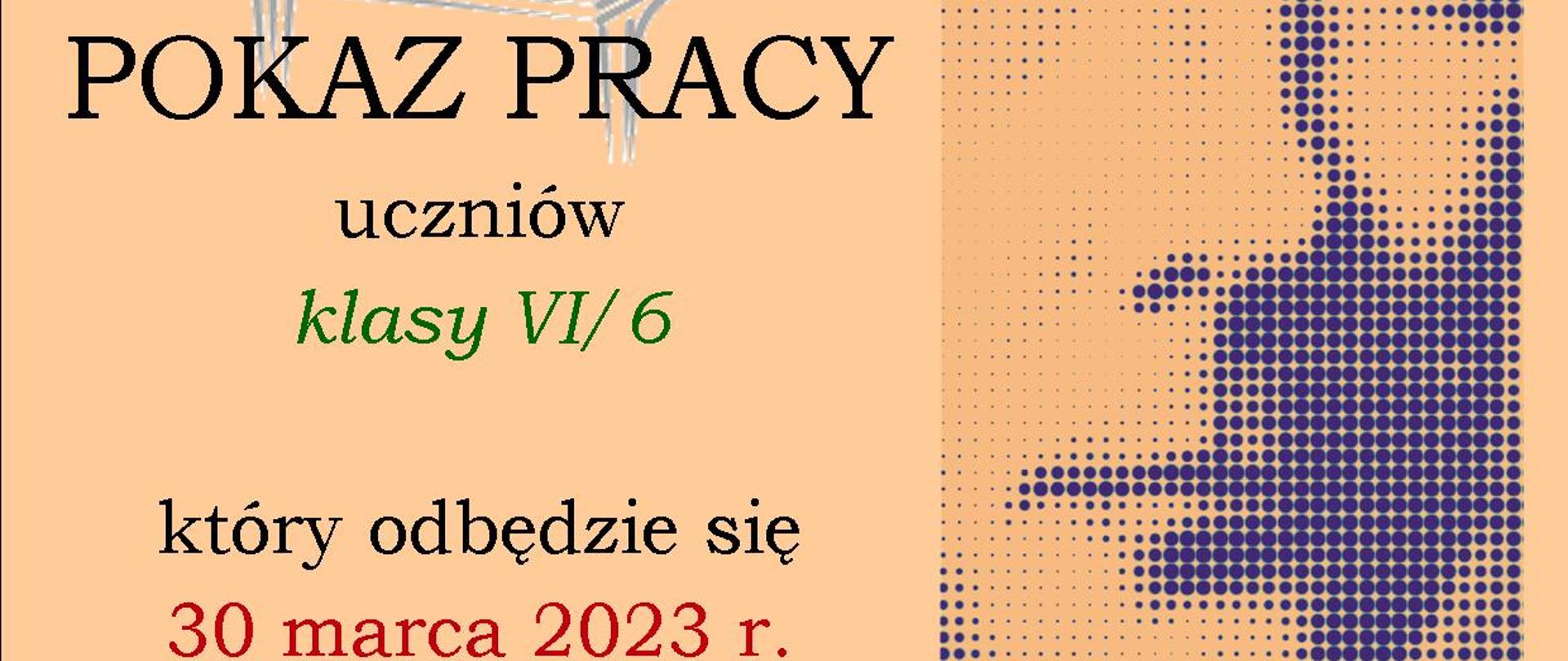 Zaproszenie na pokaz pracy sekcji fortepianu. Odbędzie się on 30 marca 2023r. o godzinie 17:15, w sali kameralnej. Wystąpią uczniowie klasy szóstej cyklu sześcioletniego.