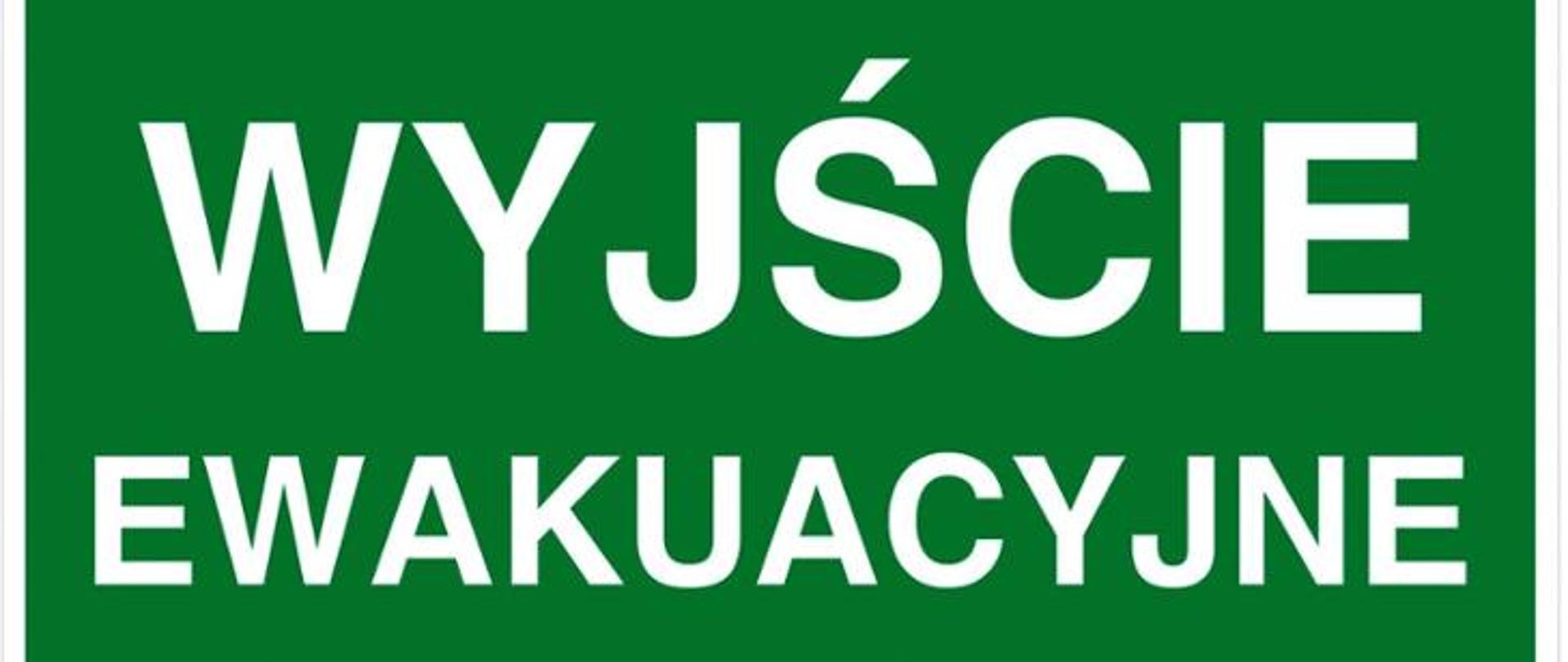 Wyjście ewakuacyjne