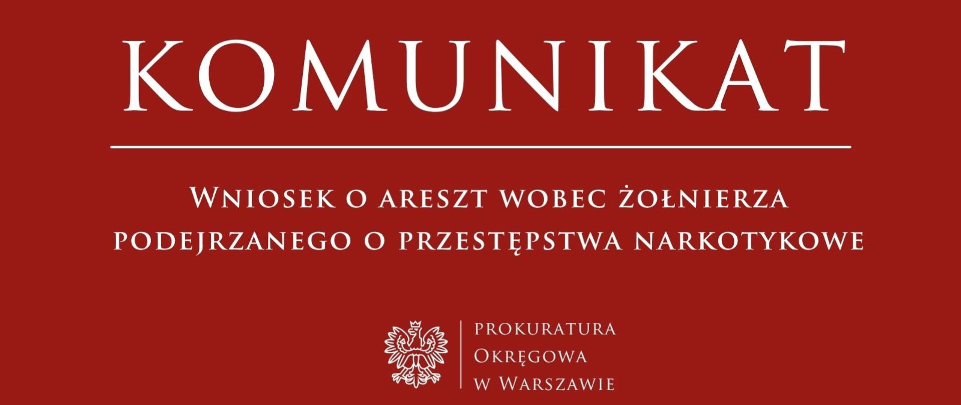 Komunikaty - Warszawa Okęg żołnierz