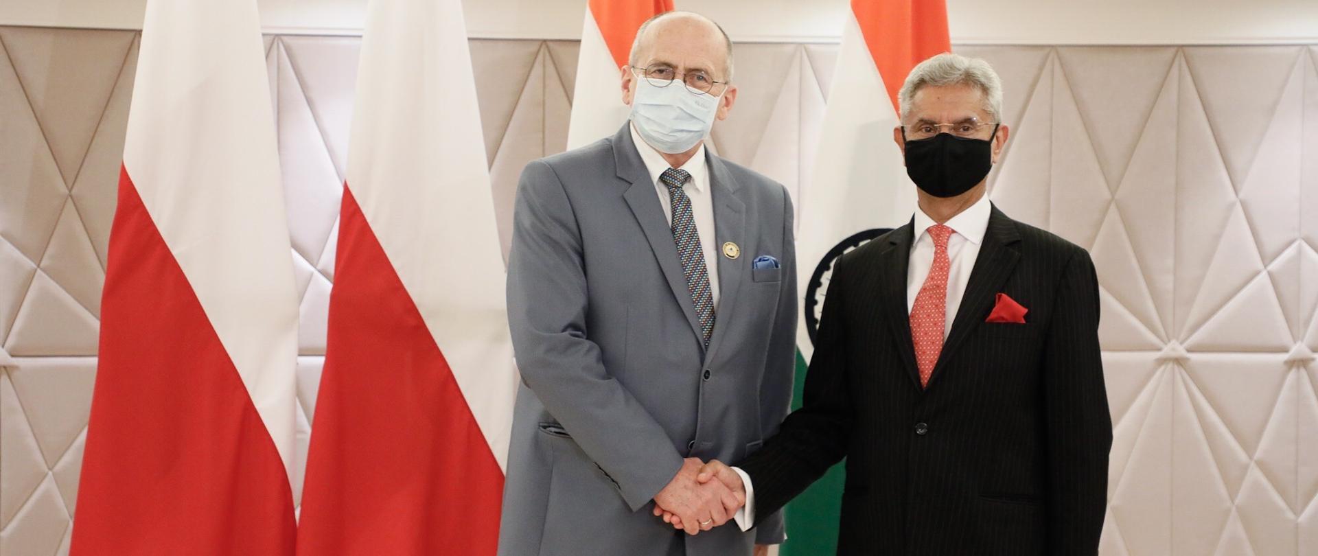 Foreign Minister Zbigniew Rau visits India