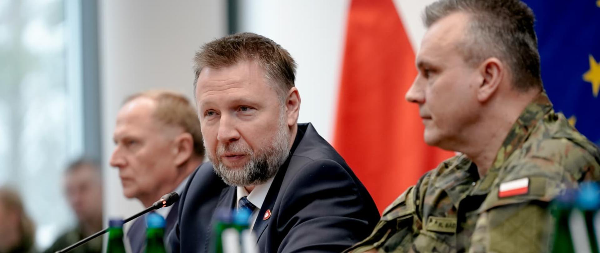 Odprawa Kierownictwa MSWiA ze SG w Otwocku