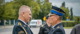 Pożegnanie strażaków odchodzących na zaopatrzenie emerytalne (29.06.2022r.)