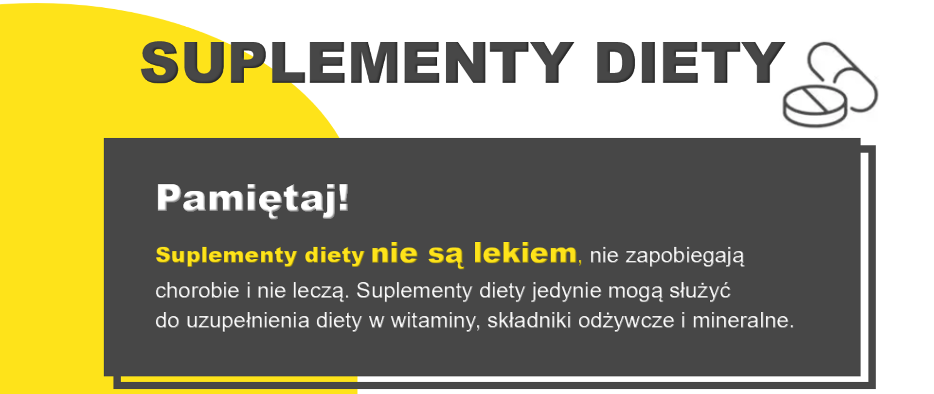 Baner Suplementy diety