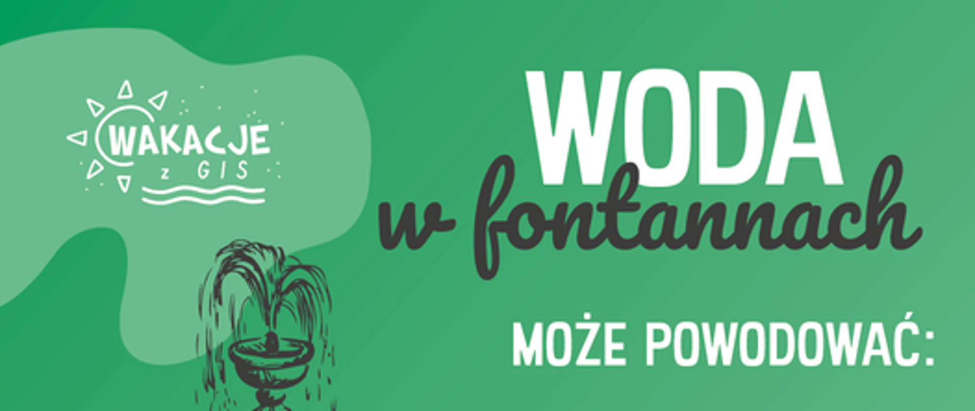 woda w fontannach - nie do kąpieli, nie do picia