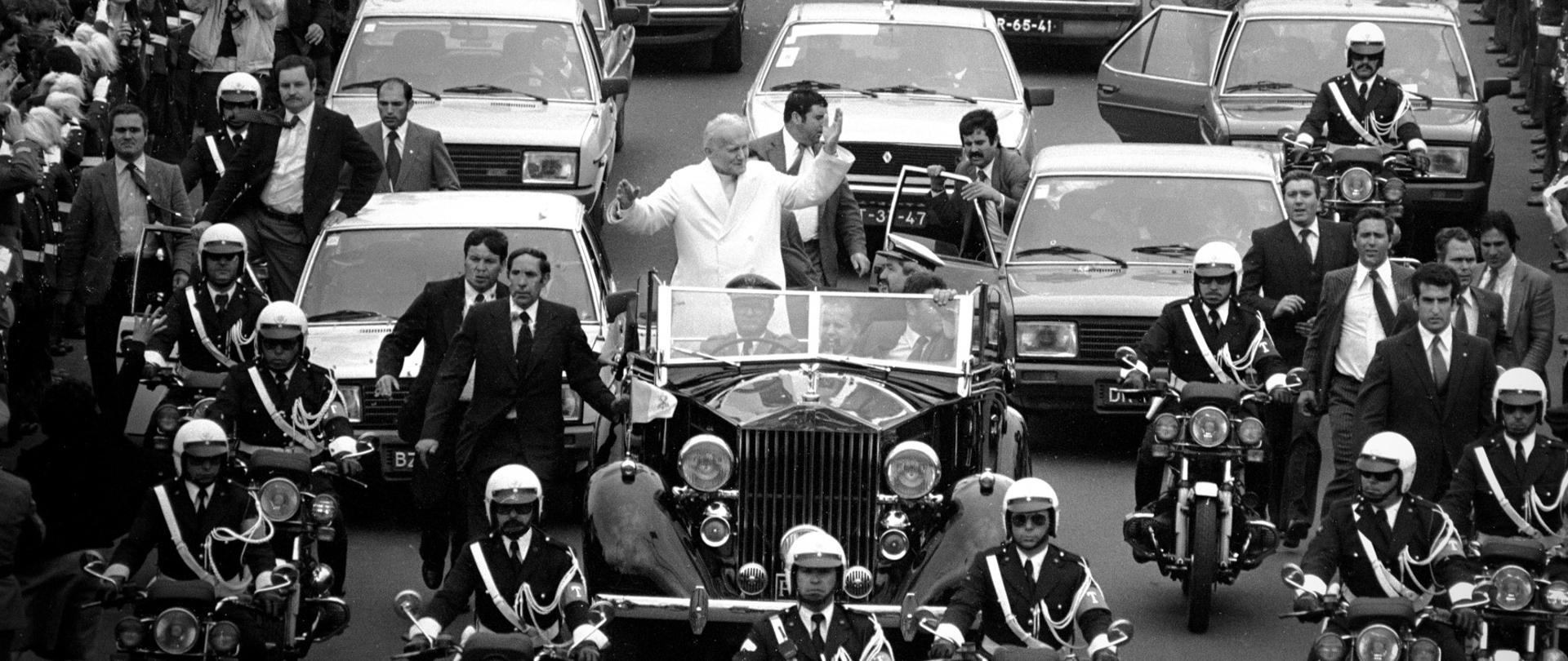 Giovanni Paolo II in Portogallo, fot. Rui Ochôa