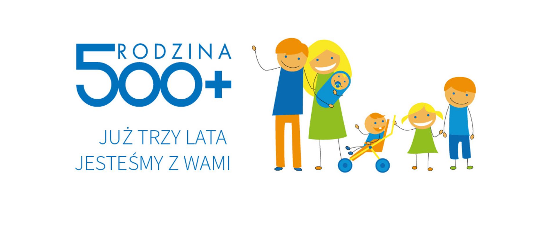 Już 3 lata jesteśmy z Wami Rodzina 500+