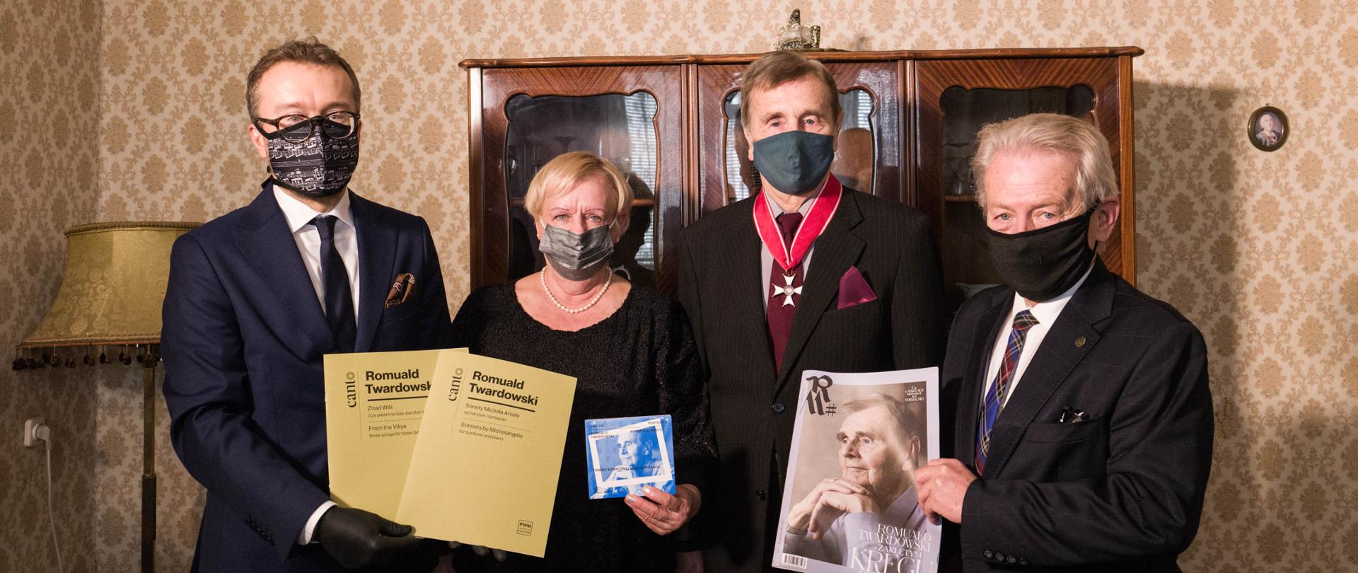 Prof. Romuald Twardowski odznaczony Krzyżem Komandorskim, fot. Bartek Barczyk/PWM