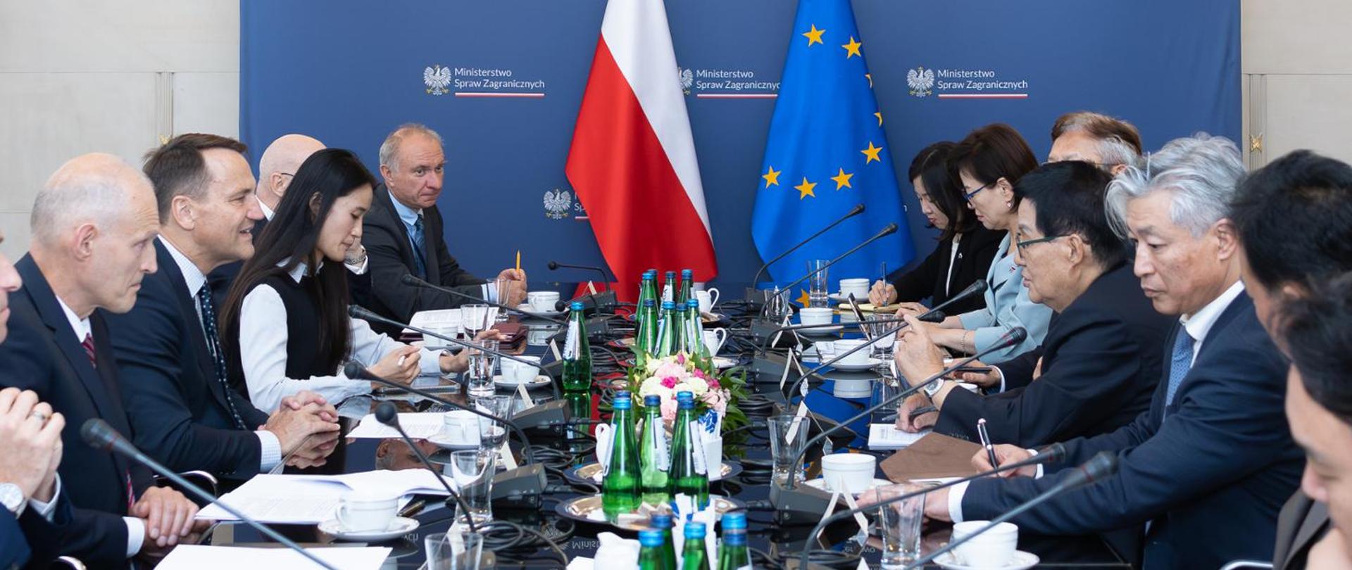 Wizyta Specjalnego Wysłannika Prezydenta Republiki Korei w Polsce