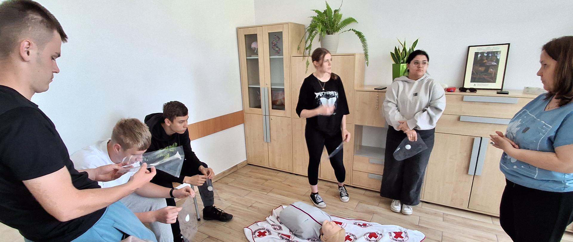 Spotkanie z pracownikiem PCK