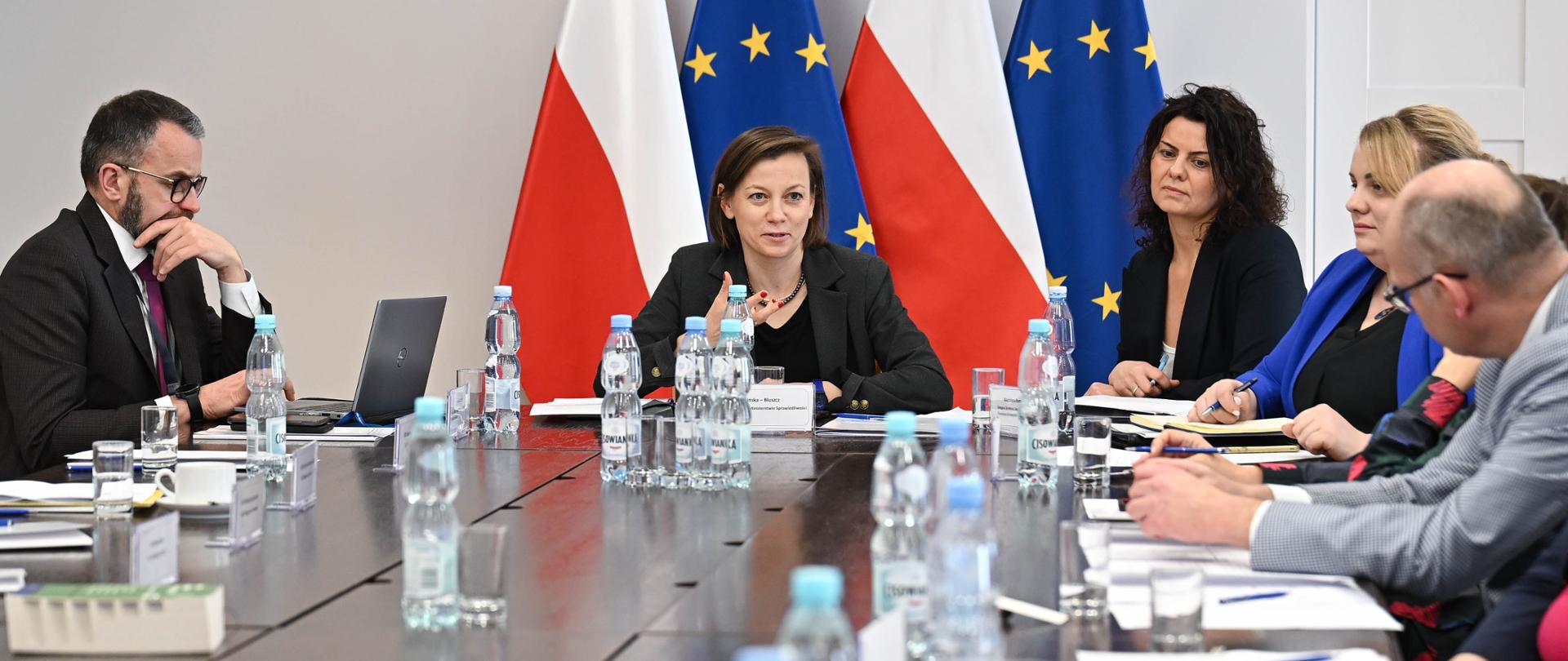 Spotkanie wiceministry Zuzanny Rudzińskiej-Bluszcz z Sędziami Koordynatorami ds. Mediacji