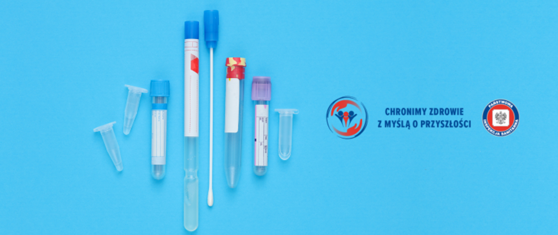 probówki logo pis chronimy zdrowie