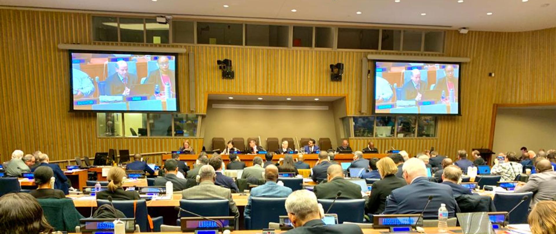 Obrady Komisji Statystycznej Narodów Zjednoczonych