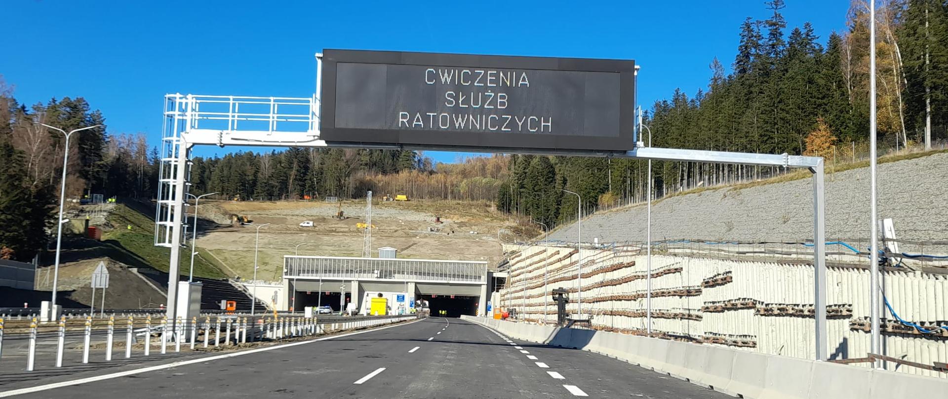 Ćwiczenia PSP i OSP w - tunel S7