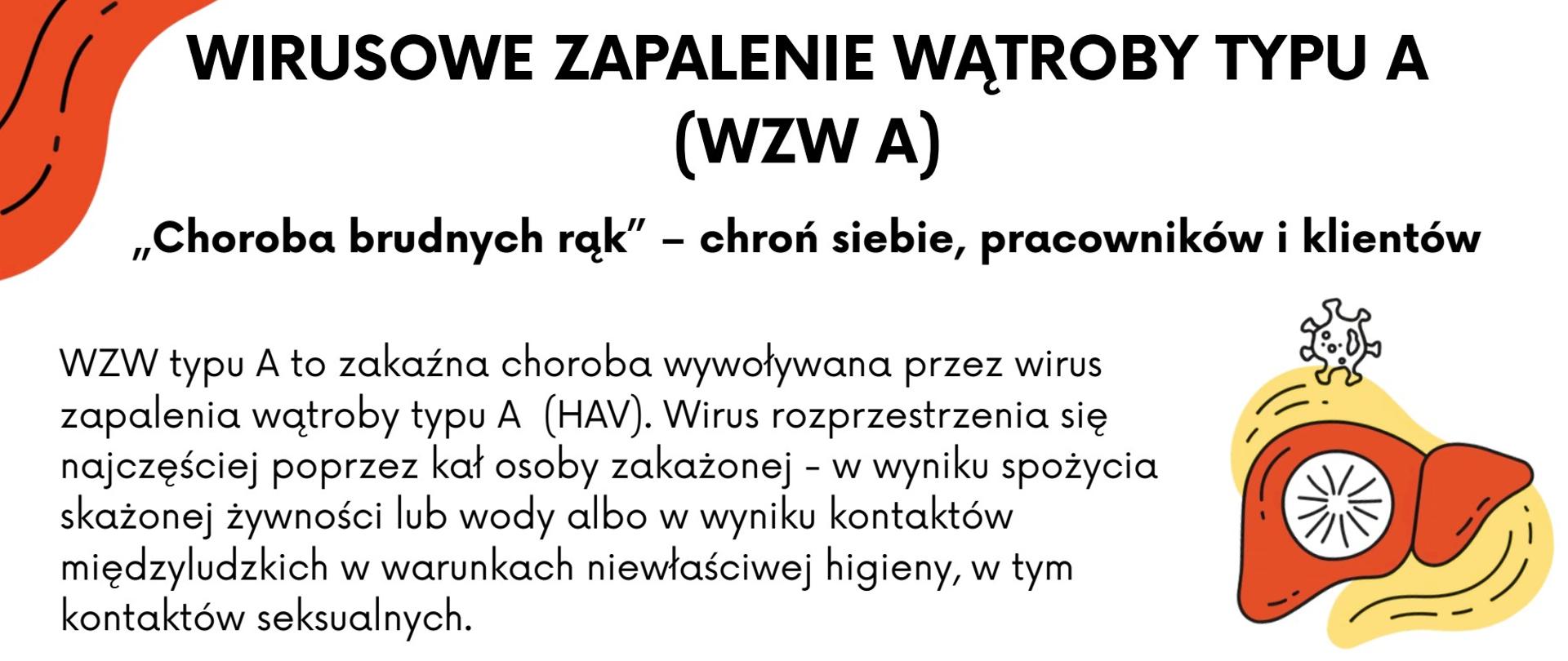 Wirusowe zapalenie wątroby typu A