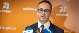 Minister infrastruktury Dariusz Klimczak