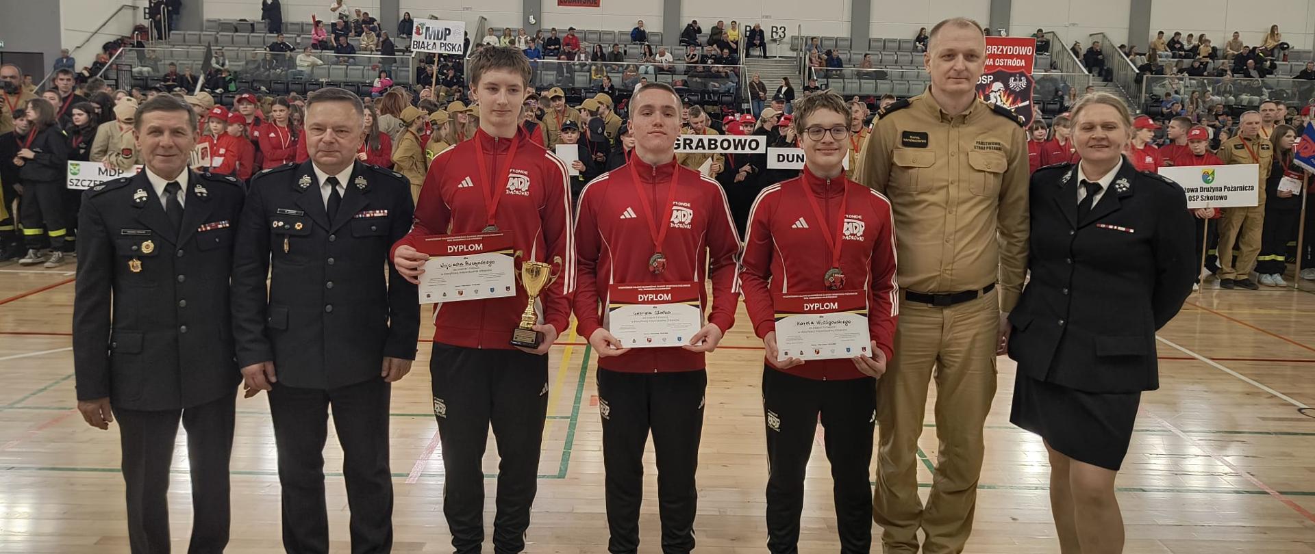 II wojewódzkie halowe młodzieżowe zawody sportowo-pożarnicze