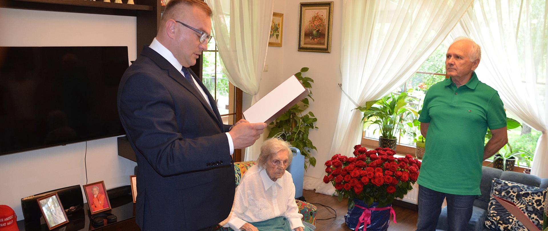 100. urodziny Pani Ireny z Radomia