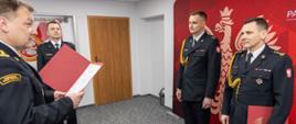 Przekazanie obowiązków służbowych Komendanta Powiatowego PSP
