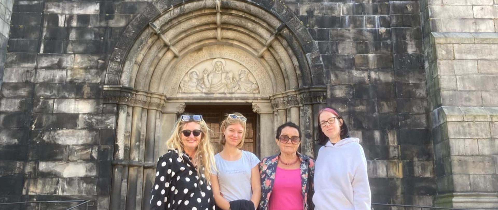 Uniwersyteckie miasto Lund - Maja ,Olga z Elizabeth oraz Elżbietą Grot