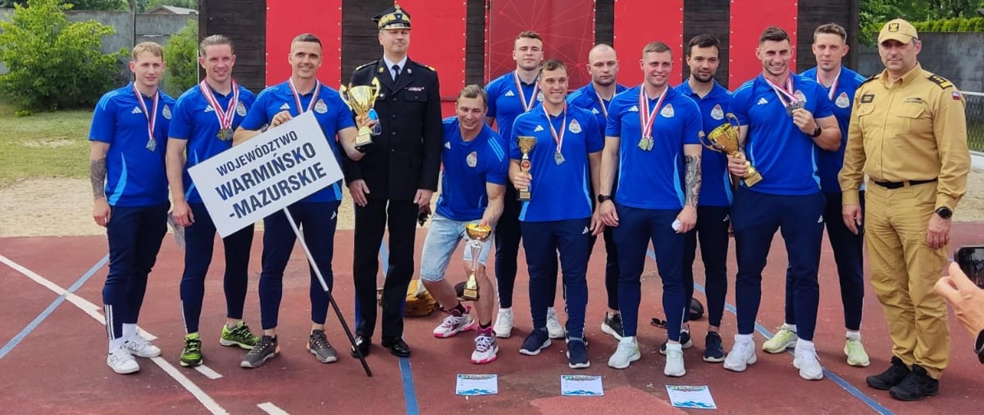 Asp. sztab. Przemysław Żydaczek z indywidualnym brązowym medalem Mistrzostw Polski strażaków w sporcie pożarniczym!