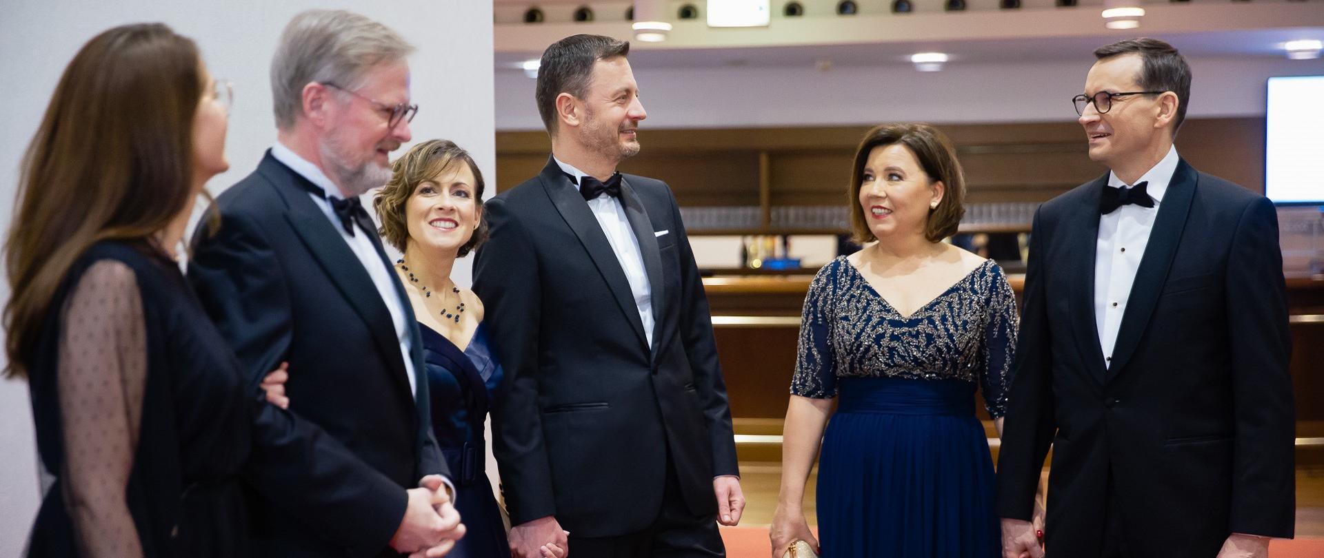 Premier Mateusz Morawiecki uczestniczy w uroczystościach z okazji 30. rocznicy powstania Republiki Słowackiej.