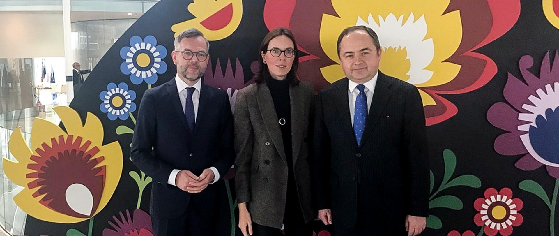 Minister Konrad Szymański at Weimar Triangle 