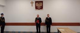Uroczyste ślubowanie nowego funkcjonariusza KP PSP w Sejnach