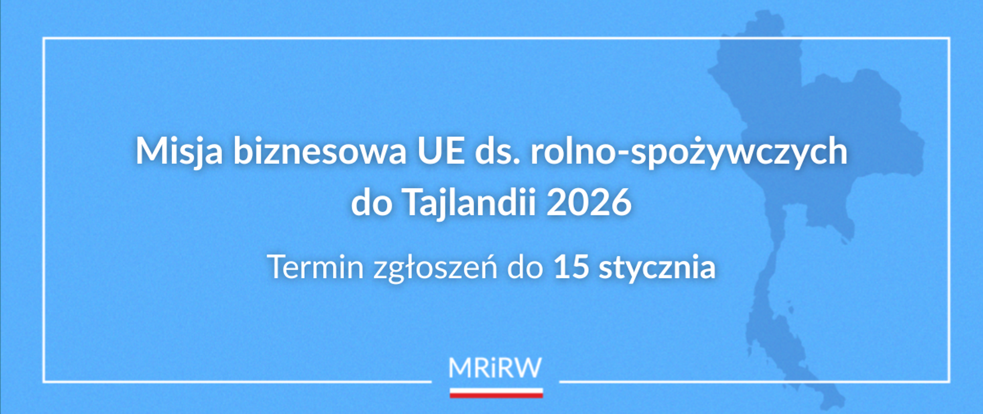 Ostatni dzwonek na wyjazd biznesowy do Tajlandii.
