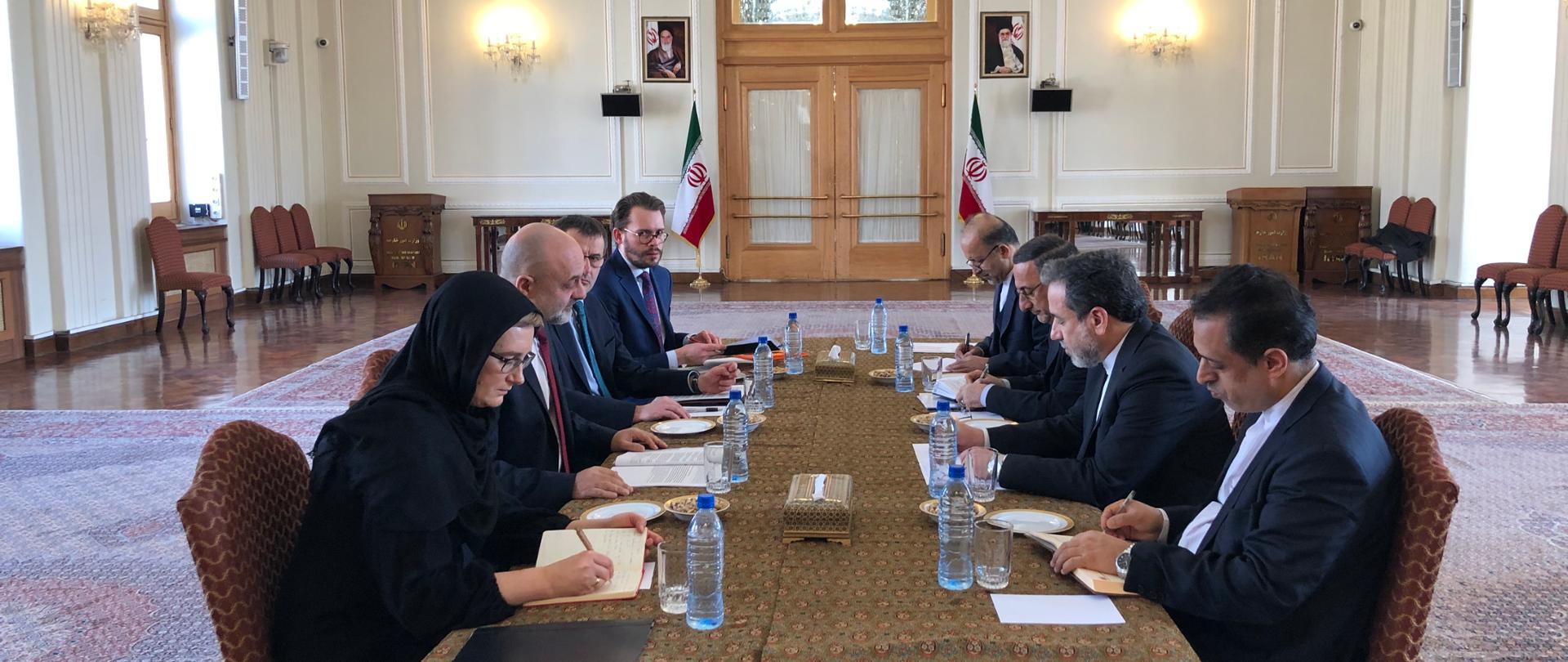 Deputy Minister Maciej Lang visits Tehran
