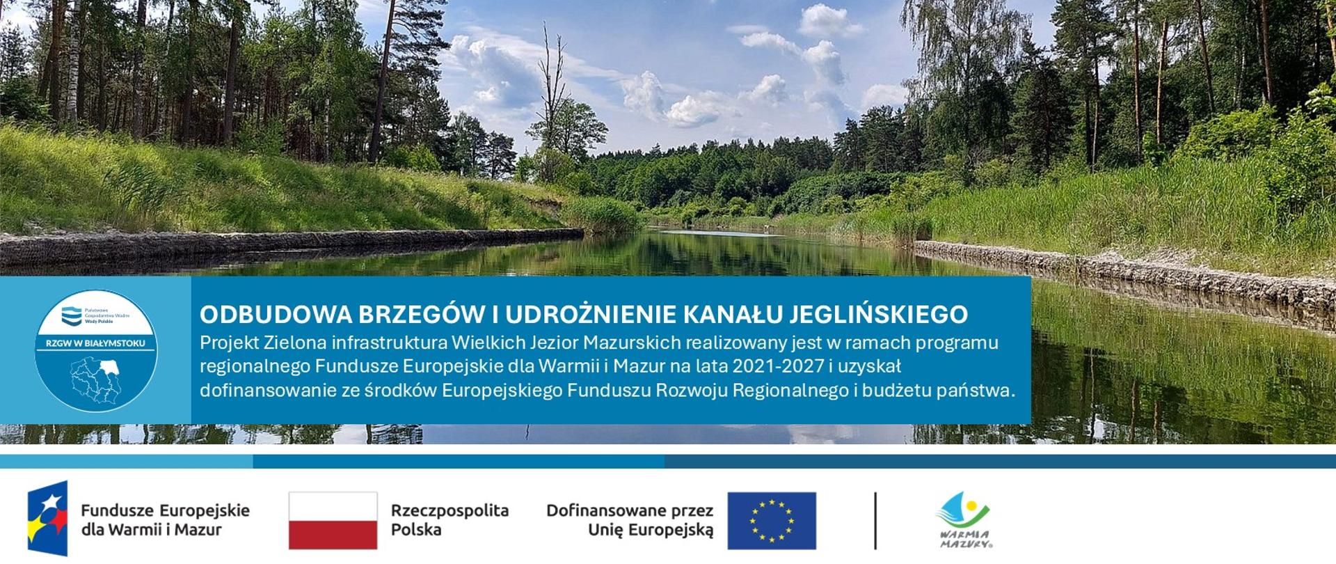 Kanał Jegliński infografika