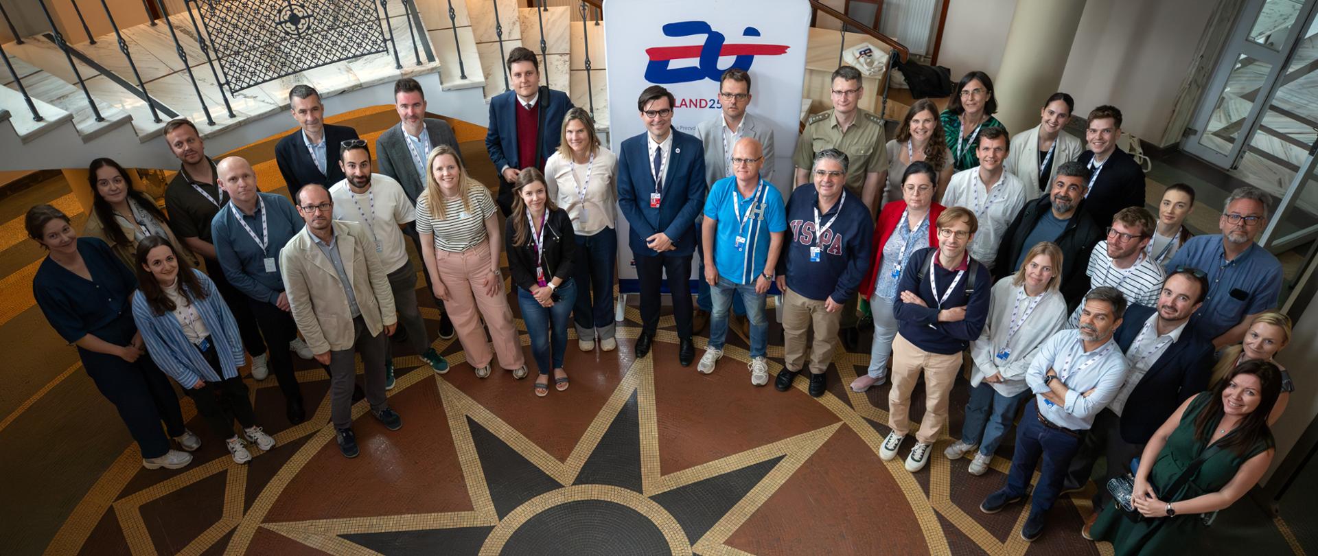 Wymiana doświadczeń w obszarze infrastruktury i transportu - wizyta studyjna dyplomatów ds. transportu w Warszawie