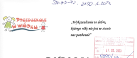 Przedszkole w Wiórku 