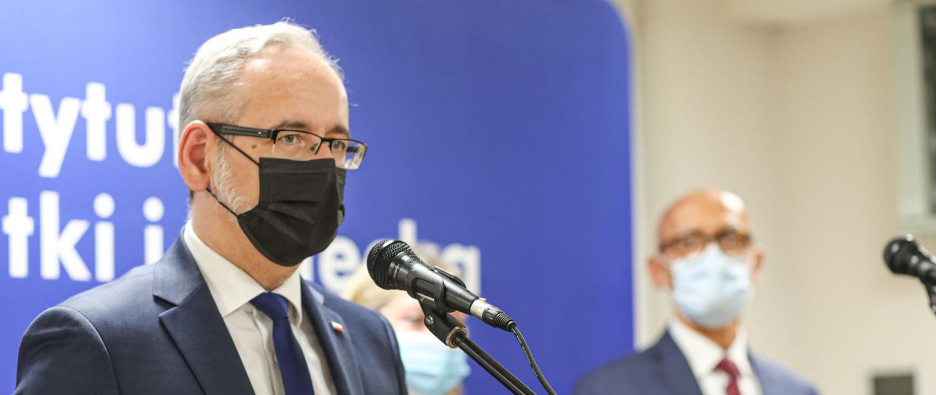 Zdjęcie przedstawiające Ministra Zdrowia p. Adama Niedzielskiego