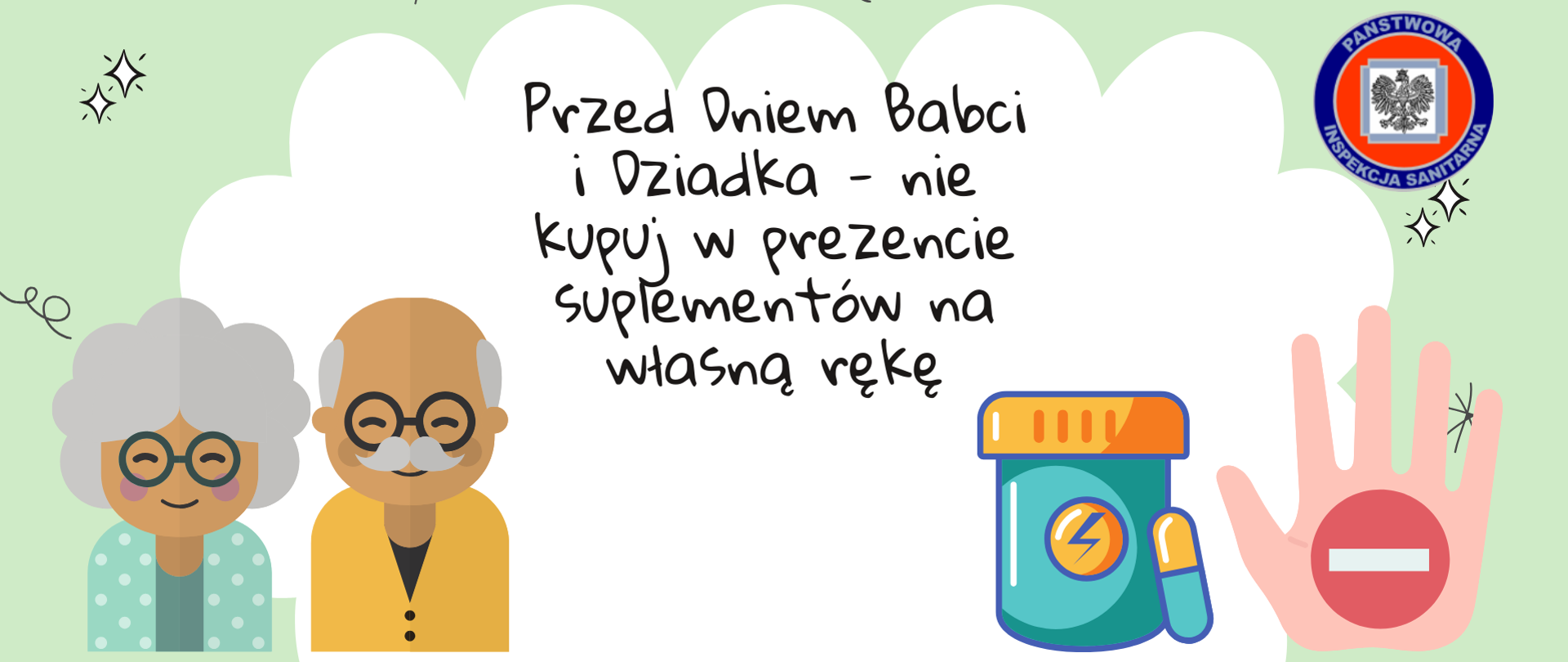 Przed Dniem Babci i Dziadka - nie kupuj w prezencie suplementów na własną rękę