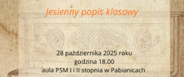 Jesienny popis klasowy