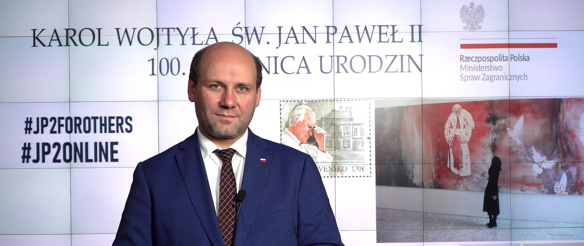 Wiceminister Szymon Szynkowski vel Sęk JP2