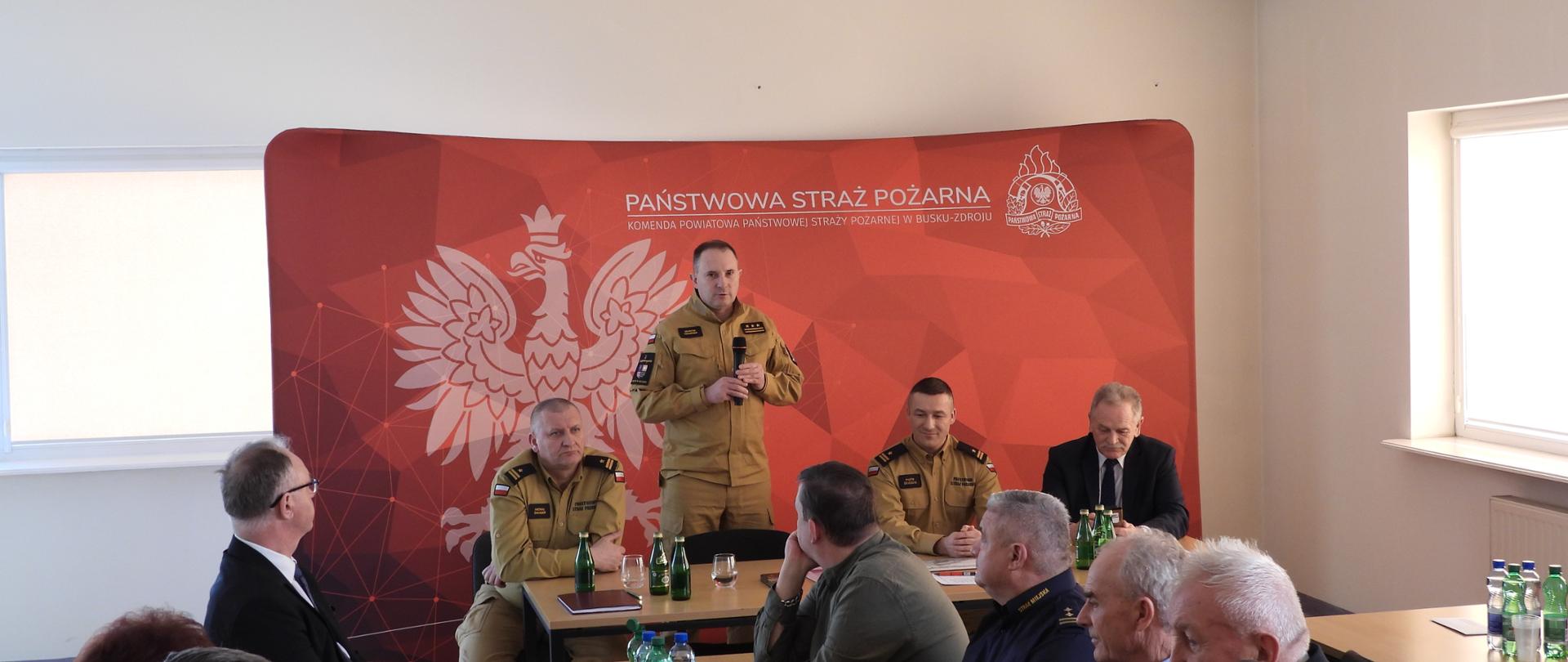 Narada roczna w KP PSP Busko-Zdrój