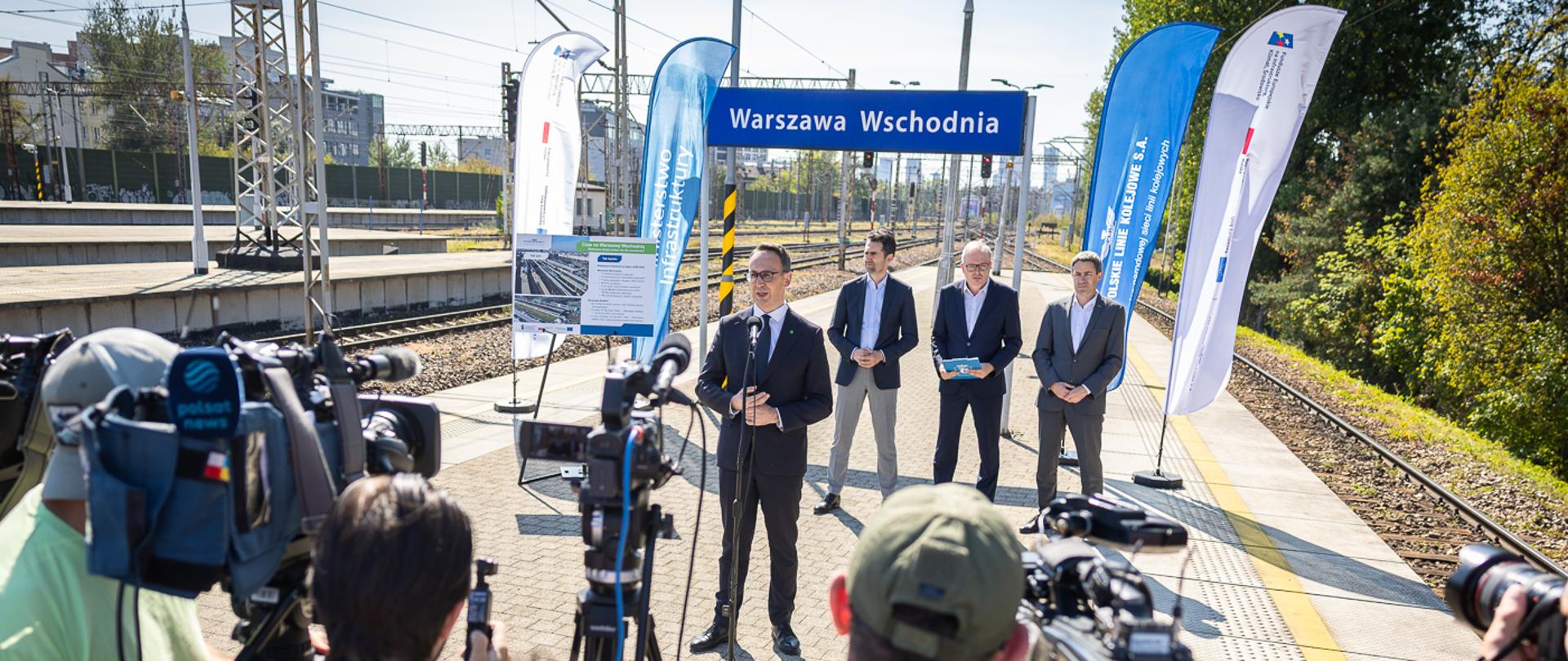 Stacja kolejowa Warszawa Wschodnia zostanie przebudowana