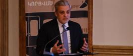 Przemówienie Zastępcy Ministra Kultury Republiki Armenii