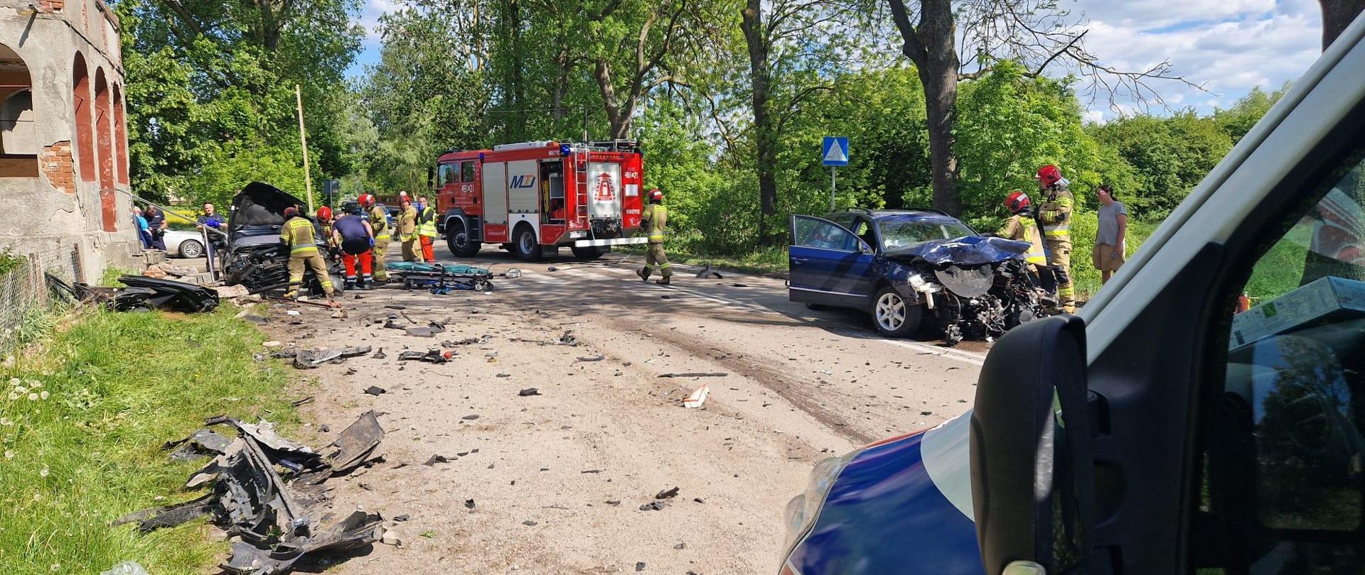 Zderzenie czołowe Starocin