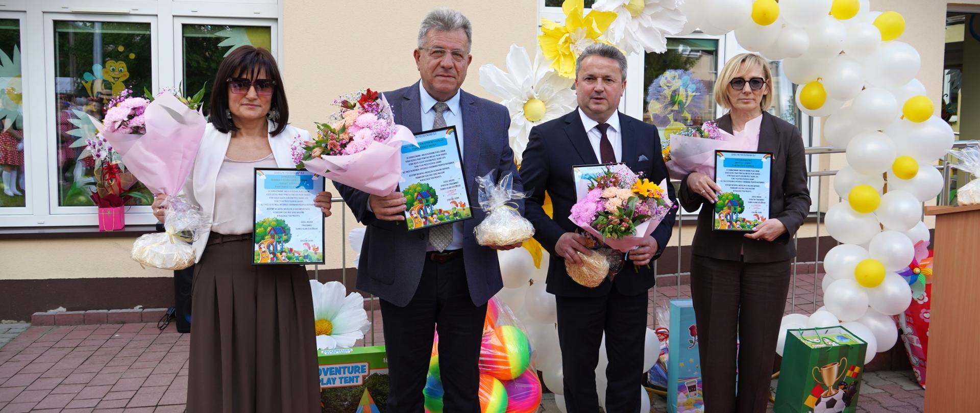 Otwarcie placu zabaw Żłobka i Klubu Dziecięcego „Uśmiech Dziecka” przy Przedszkolu nr 3 w Staszowie