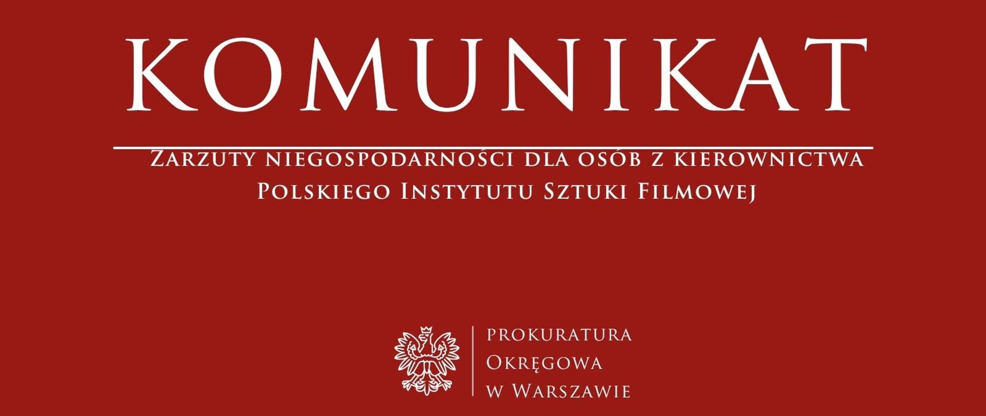 Komunikaty - Warszawa Okręg (65) PISF