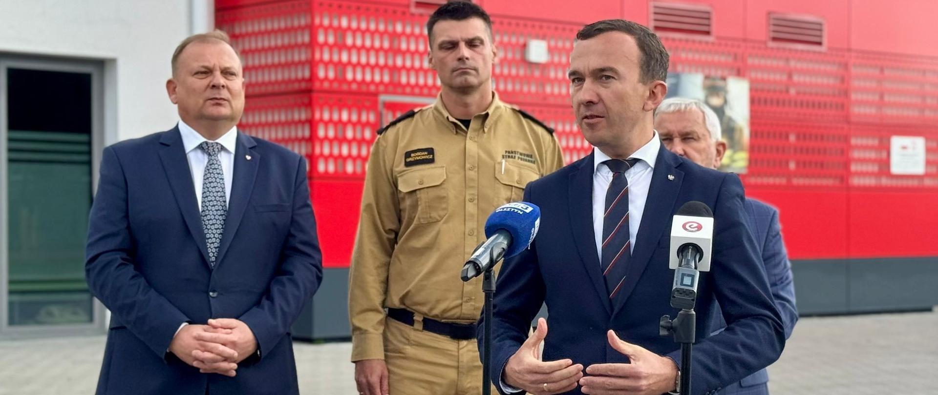 191 mln zł na bezpieczeństwo mieszkańców regionu – briefing prasowy w Elblągu