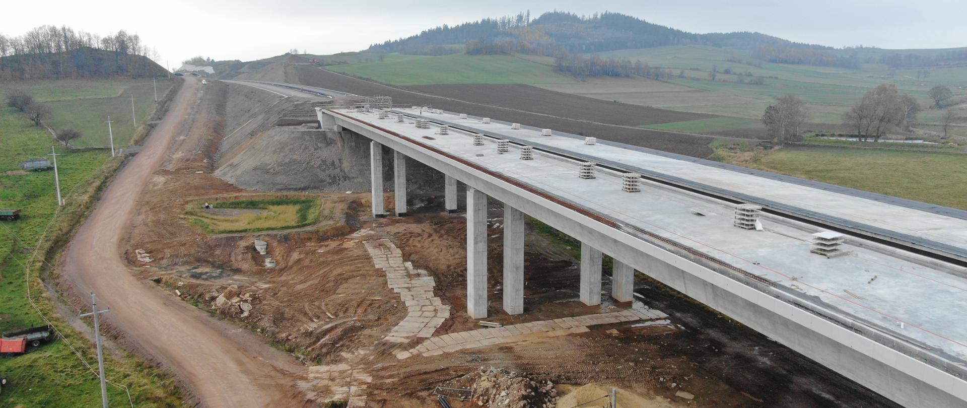 S3 Bolków - Kamienna Góra - listopad 2022 fot. Michał Soroko/GDDKiA