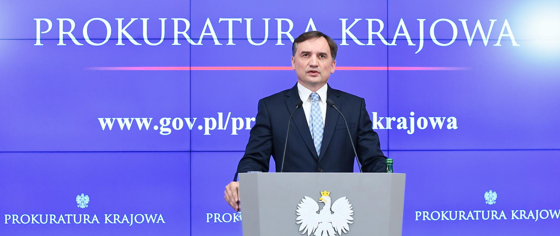 Prokurator Generalny Zbigniew Ziobro