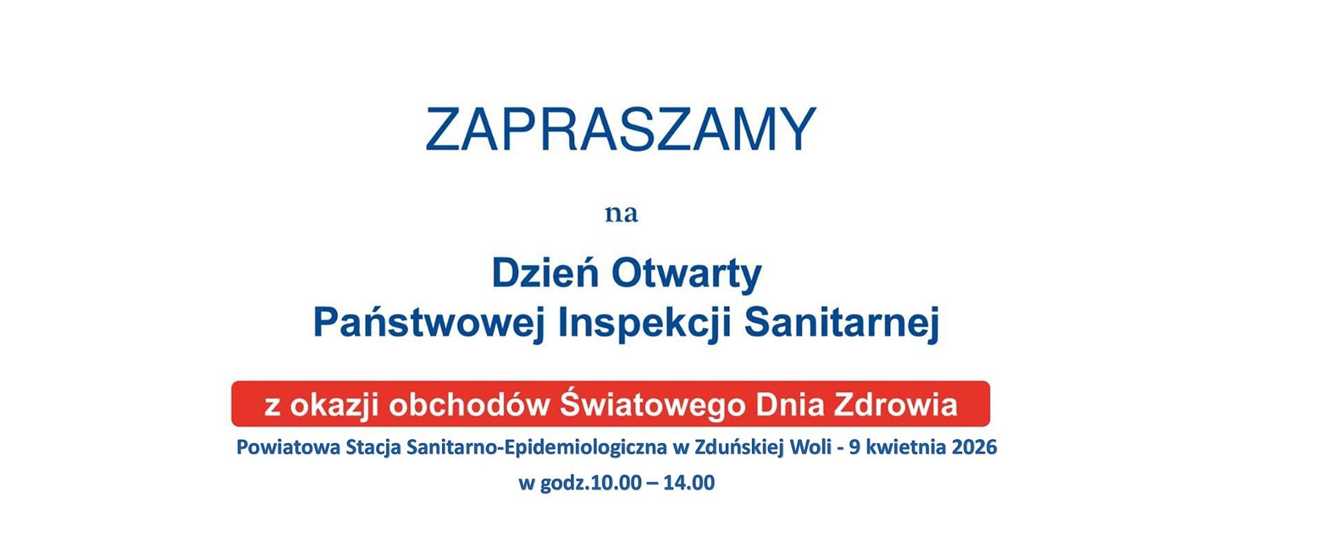 Plakat dotyczący Dni Otwartych PIS