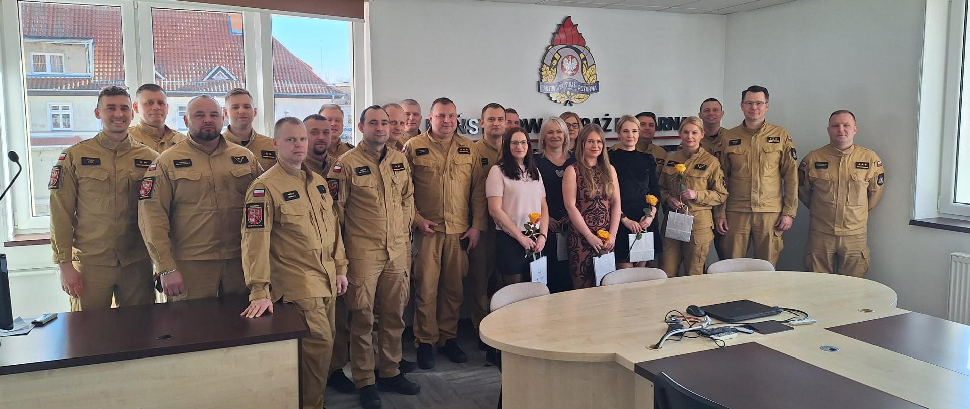 Dzień kobiet w KM PSP w Olsztynie