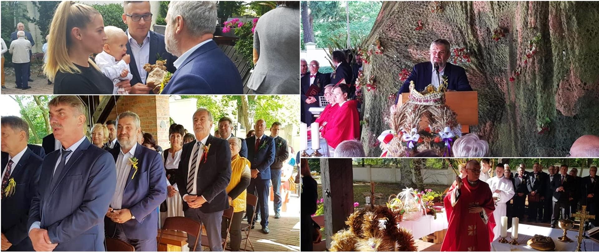 Uroczystości dożynkowe w Przysieku