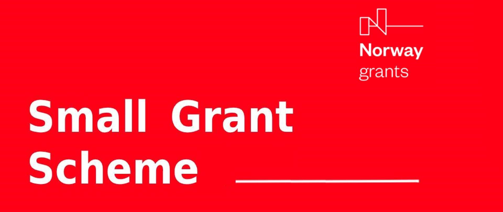 Small Grant Scheme